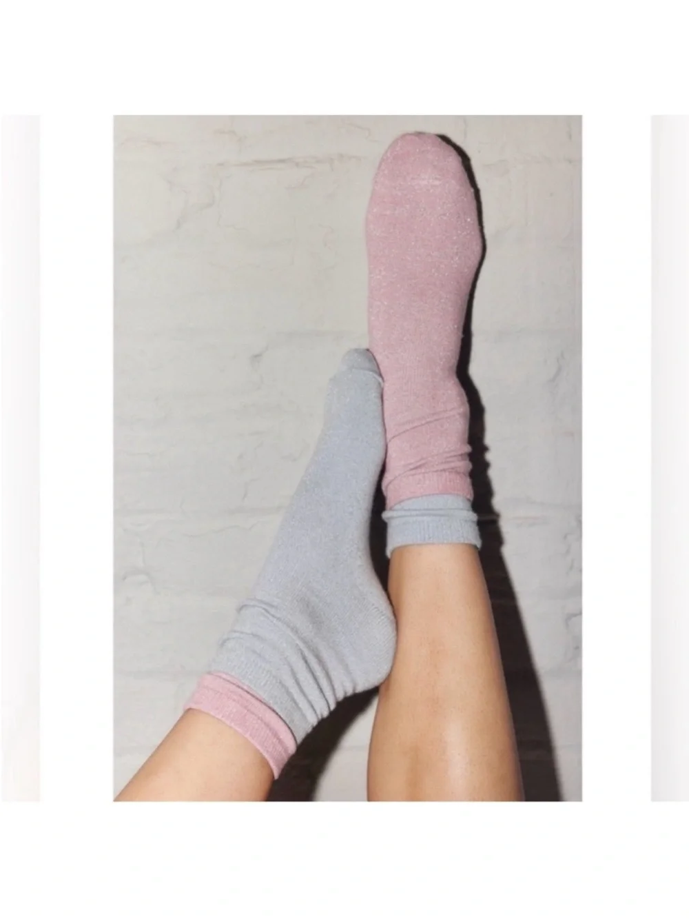 NWT! FP Free People Lurex Sock Bundle